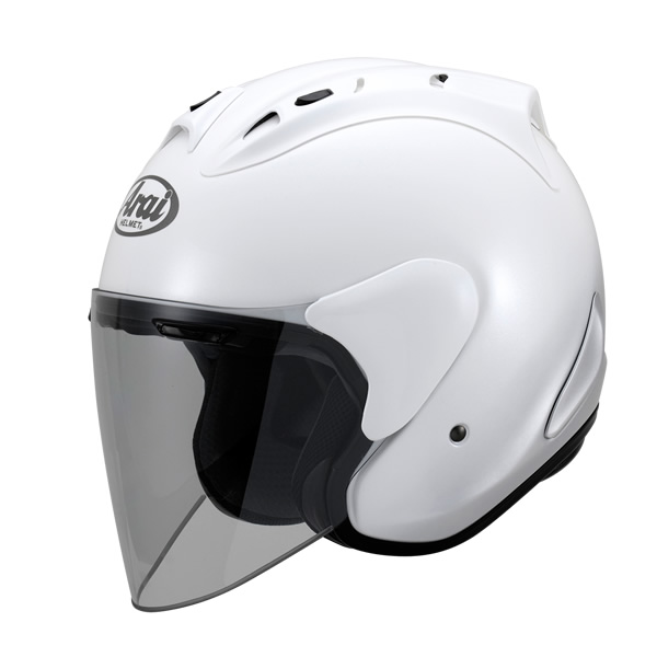 Arai:アライ SZ-RAM4 [ラム4] GR ヘルメット(カラー：グラスホワイト,カラータイプ：ソリッド,ヘルメット規格 JIS