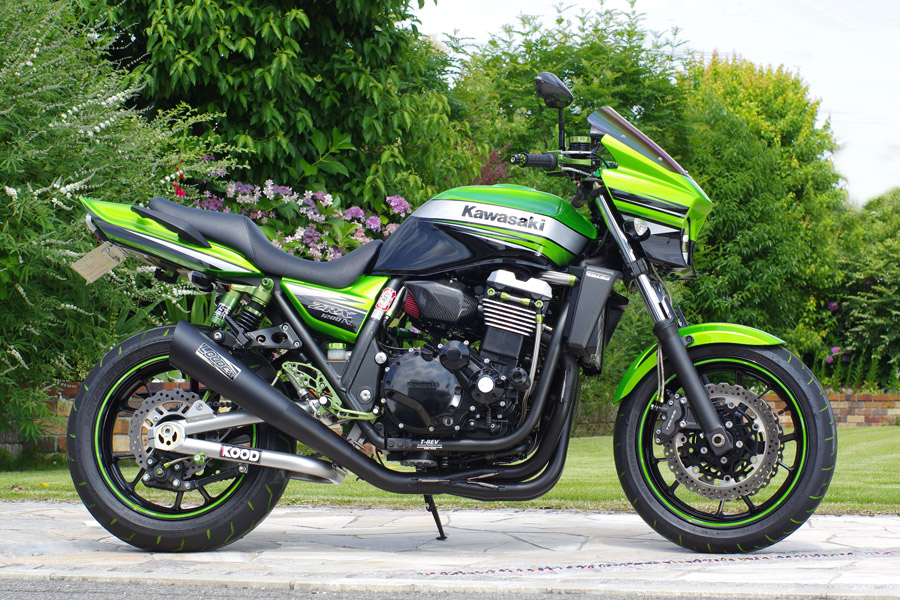 PMC LOUDEX Megaphone Exhaust System Racing Model KAWASAKI ZRX1100 eBay