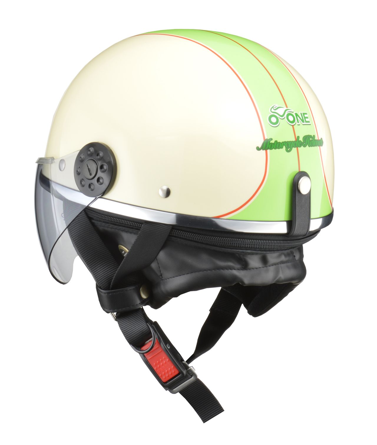 LEAD Half Helmet with OONE Shield