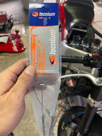 YAMAHA YZF1000サンダーエース TECNIUM テクニウム Throttle Cable Push Pull Cableを