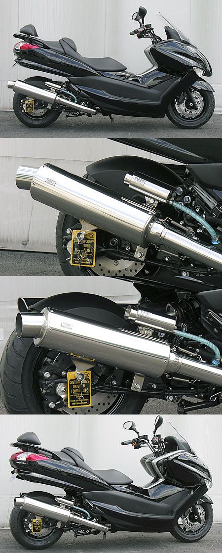 Webike Wiruswin ウイルズウィン コンビネーションマフラー 重低音バージョン マジェスティ250 Sgj W 5 1691 フルエキゾーストマフラー 通販