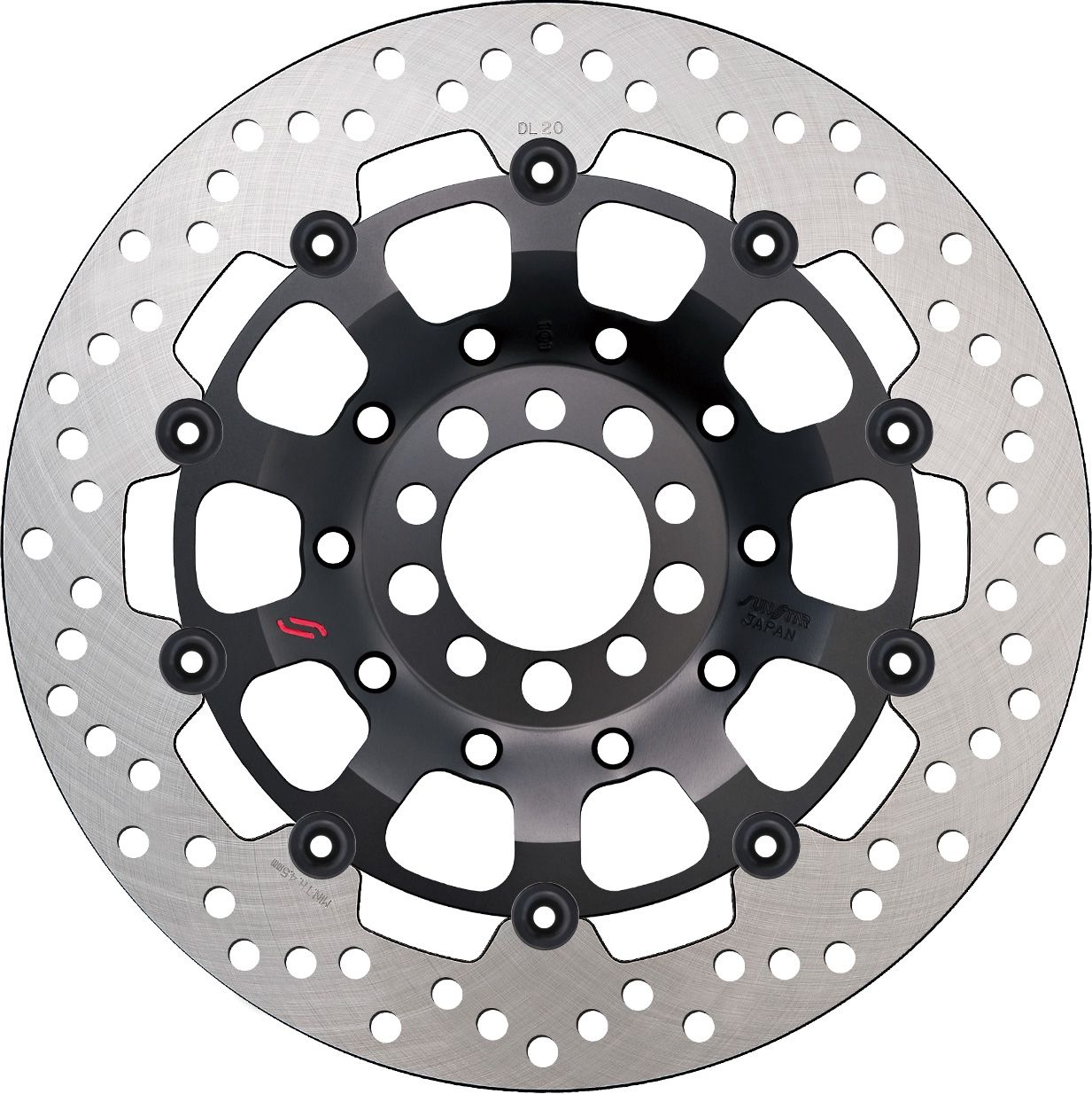 sunstar : premium racing front disc rotor [es401fl-bk]