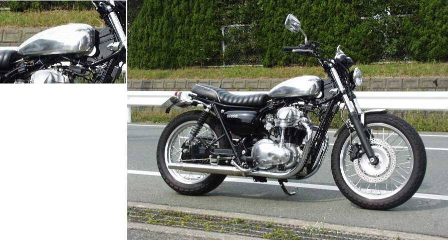 カワサキ W650 ガソリンタンク バイクパーツ通販 Webike