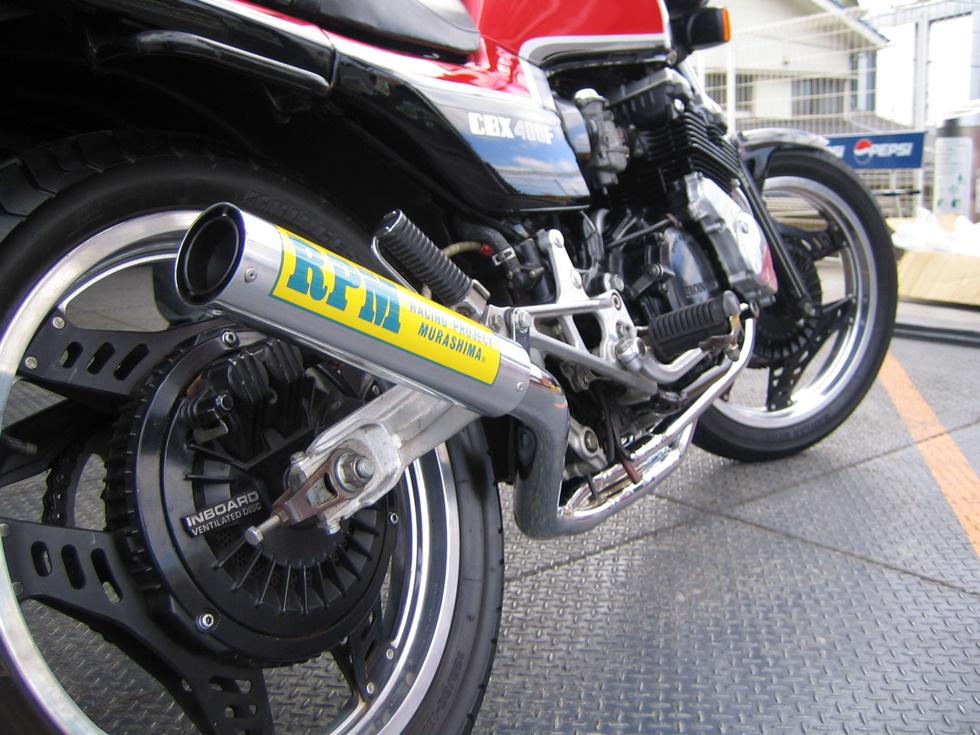 Webike Rpm アールピーエム Rpm 67racingフルエキゾーストマフラー Cbx400f 2605 フルエキゾーストマフラー 通販