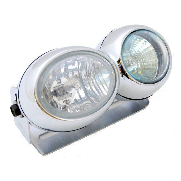 Webike ヒロチー Hirochi Zhd166 異型 デュアル ヘッドライト 汎用 Zhd166 ヘッドライト 通販