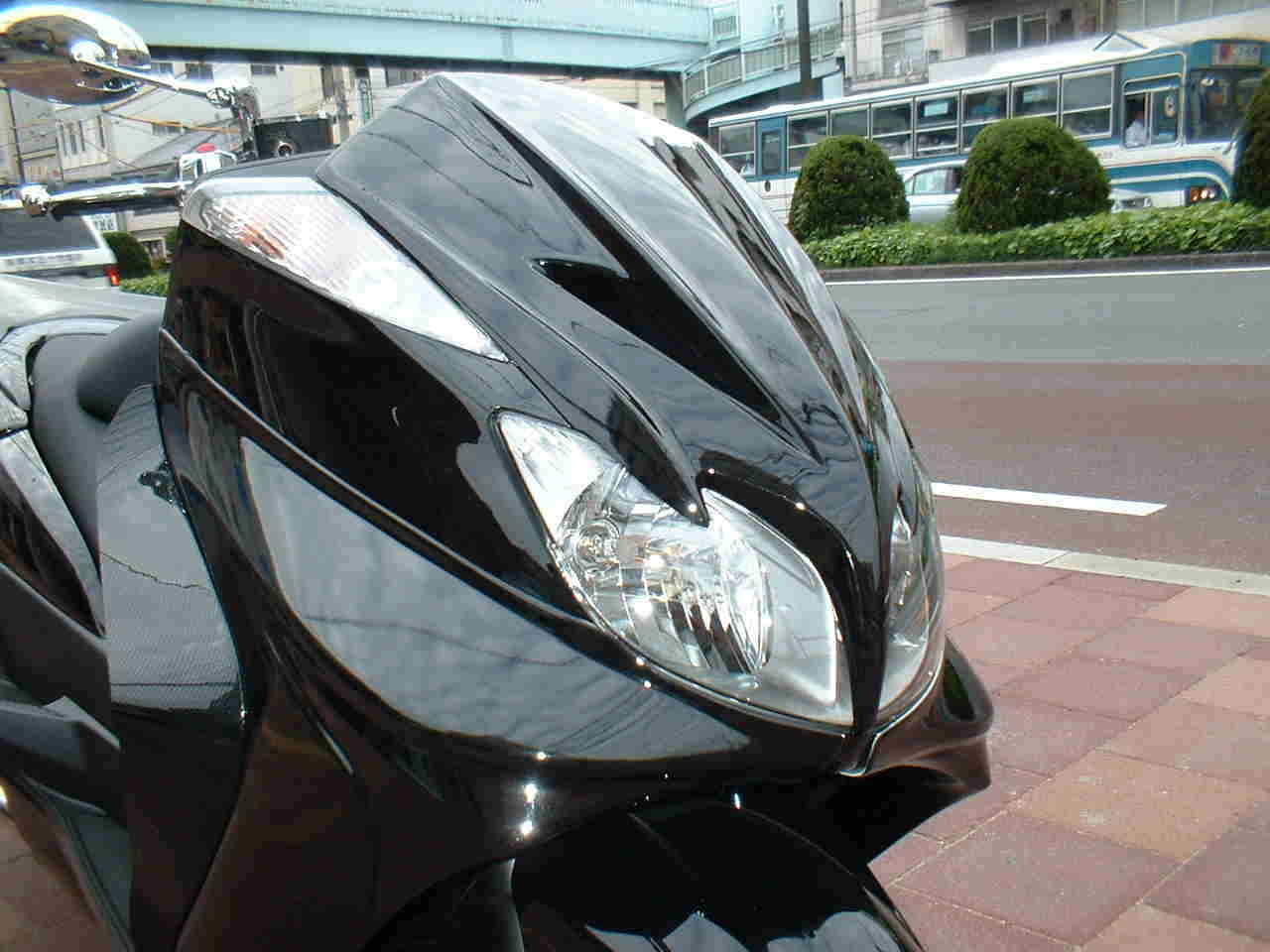 Webike Kotani Motors コタニモータース グランドマジェスティ用 デビルマスク Grandmajesty250 グランドマジェスティ Gm 0001 アッパーカウル フロントカウル 通販