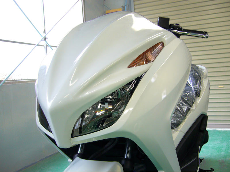 Webike Kotani Motors コタニモータース Forza Si用 デビルマスク Forza Si フォルツァ 13 Mf12 Si 0001 アッパーカウル フロントカウル 通販