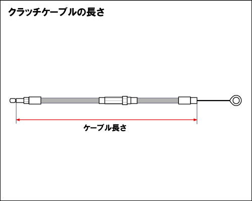 Webike  Neofactory ネオファクトリー 51インチ クラッチケーブル 