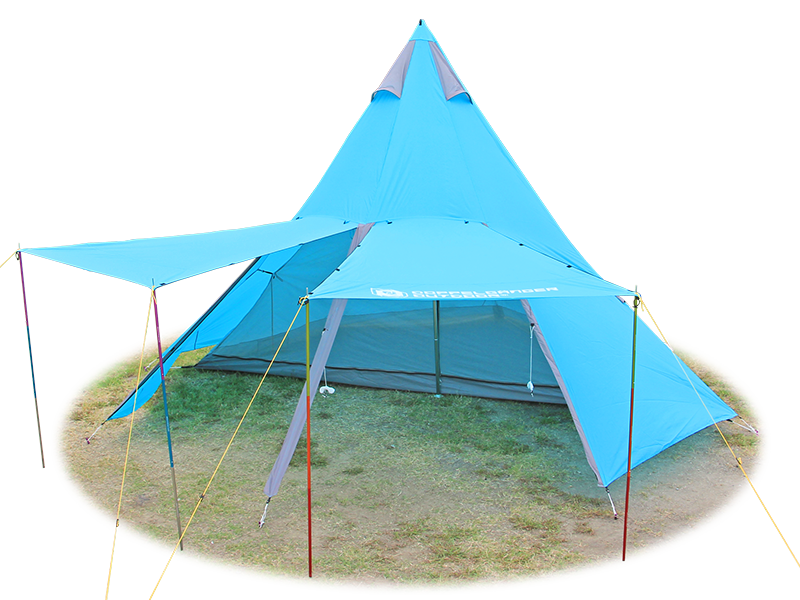 Webike Doppelganger Outdoor ドッペルギャンガーアウトドア 2room One Pole Tent 2ルームポールテント T4 1 キャンプ用品 通販