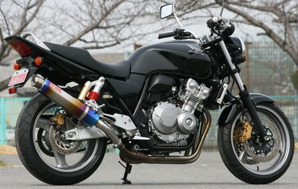 Webike K2tec ケイツーテック Cb400 Nitro ニトロ チタン Cb400スーパーフォア Nc42 3pti スリップオンマフラー 通販