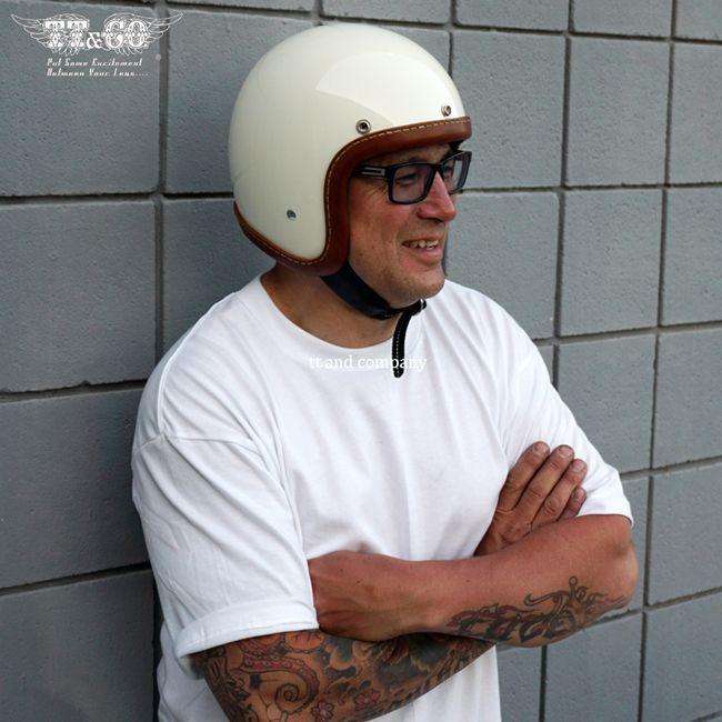 Webike Tt Co 500 Tx レザーリムショット スモールジェットヘルメット 500rs ジェットヘルメット 通販