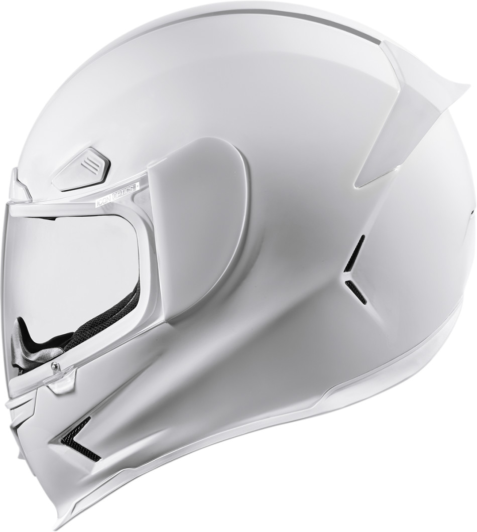 Webike Icon アイコン Airframe Pro Gloss Helmet エアフレーム プロ グロス ヘルメット ホワイト 0101 8030 フルフェイスヘルメット 通販