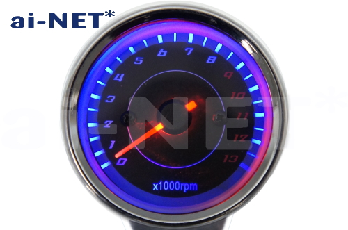Webike Ai Net アイネット 電気式タコメーター ブラックパネル rpm Ledバックライト Ftr223 タコメーター 通販