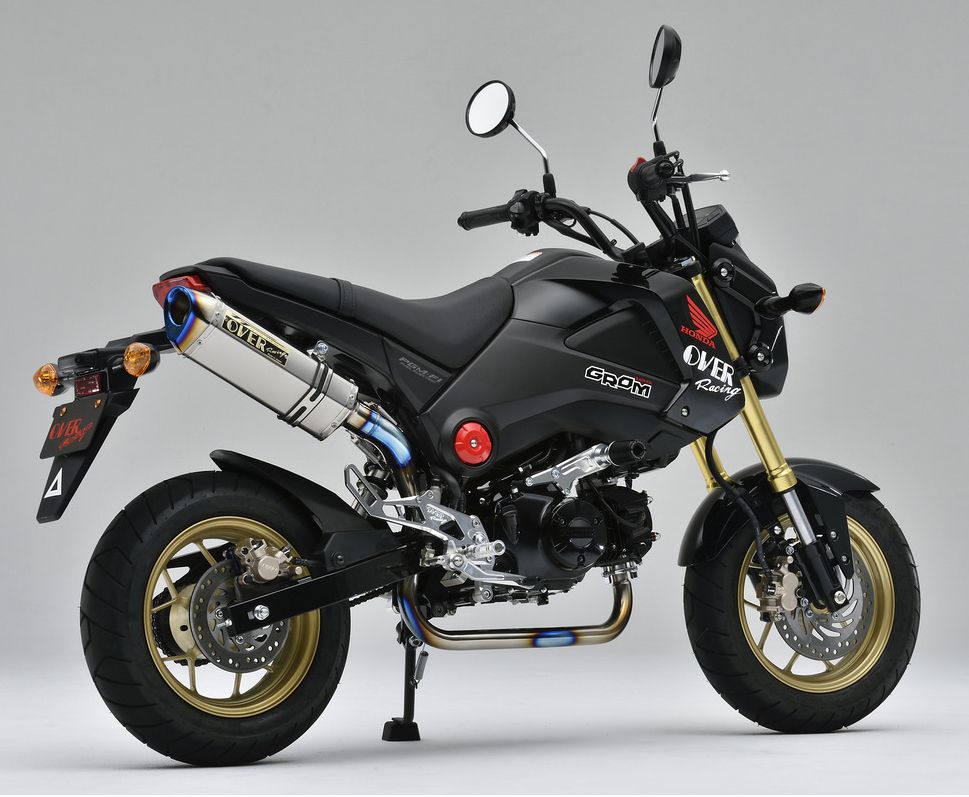 16 22 07 1 - New OVER Exhausts for MSX125 (GROM) Have Been Released!