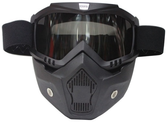 Webike Madmax マッドマックス Beon フェイスマスク取り外し可能オープンフェイス Be Mask Bk ゴーグル 通販