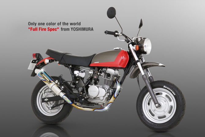 Webike Yoshimura ヨシムラ 機械曲チタンサイクロン Full Fire Spec 特別仕様 エイプ100 110 406 81f フルエキゾーストマフラー 通販