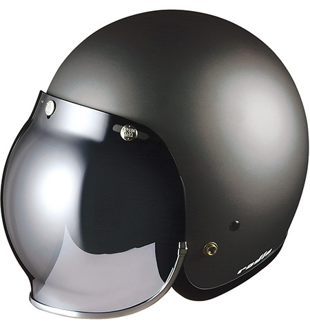 Webike Ogk Kabuto オージーケーカブト Trim Bubble Shield Flash Mirror トリムバブルシールド フラッシュミラー ジェットヘルメット汎用 3点ホックタイプ W 527 0132 ヘルメットシールド 通販
