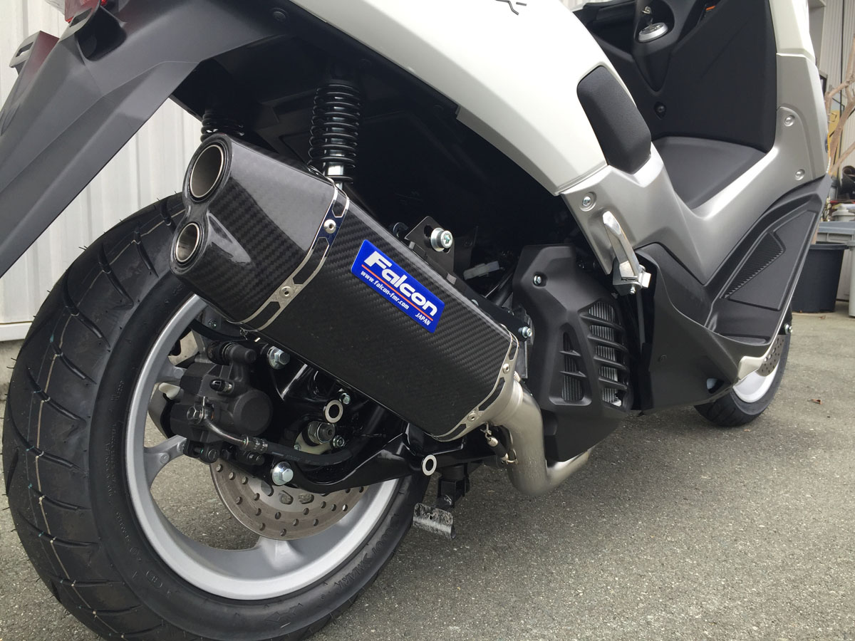 Webike Falcon ファルコン マフラー T 1 Nmax 3301 フルエキゾーストマフラー 通販