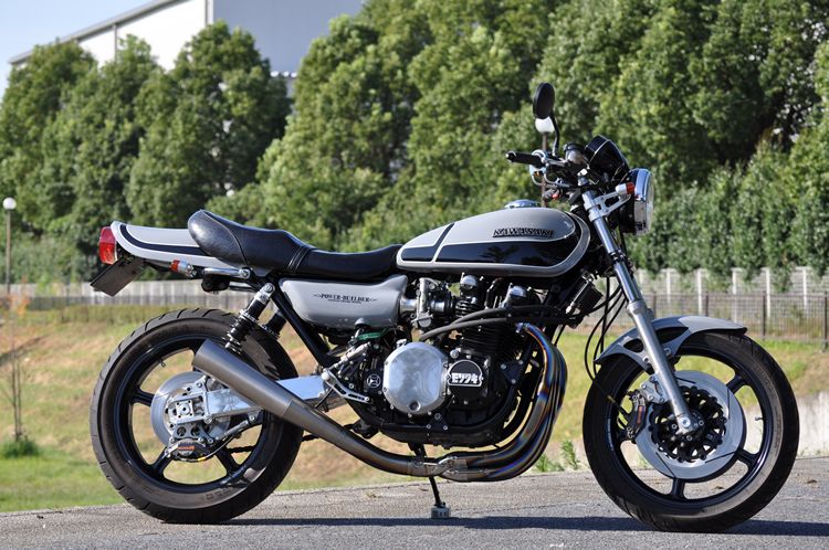 Webike Power Builder パワービルダー 手曲げメガホンマフラー Z W 2365 P フルエキゾーストマフラー 通販