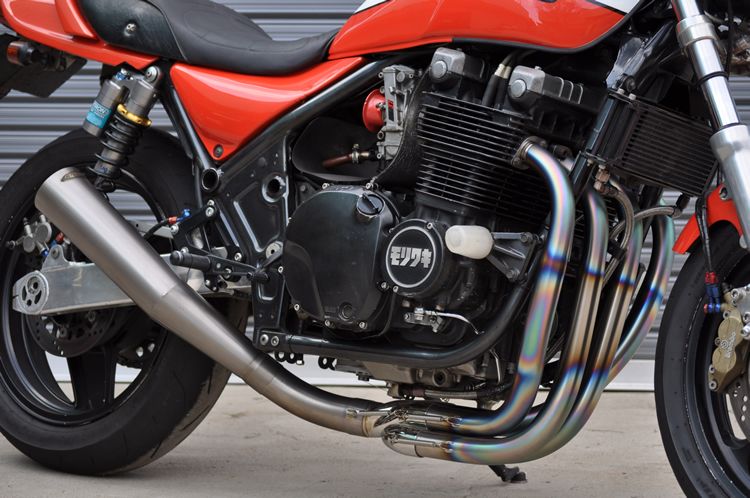 Webike Power Builder パワービルダー 手曲げメガホンマフラー Zephyr1100 W 2365 P フルエキゾーストマフラー 通販