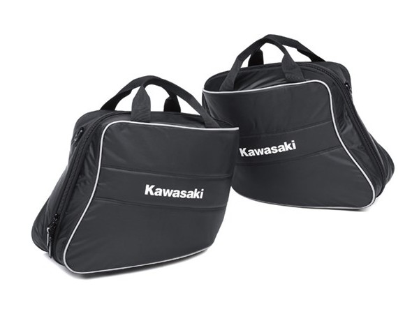 KAWASAKI ニンジャ H2 SX US KAWASAKI:北米カワサキ純正アクセサリー 28L サドルバッグ インナーバッグ左右セット  (KQR(TM) 28リッター ハードタイプサドルバッグ用)を使った、らいたさんのバイク用品インプレッションです。バイク用品レビュー、口コミ、適合情報、コスパ  ...