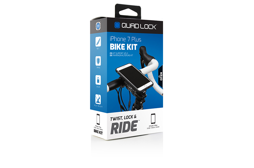 quad lock iphone 7 bike kit