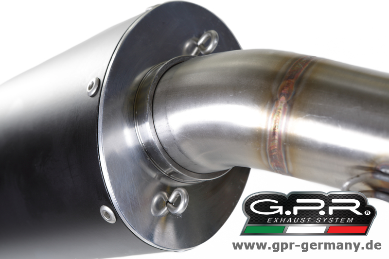 GPR H.220.DC Honda Cbr 500 R 2013//14 Homologated Slip-On Exhaust System