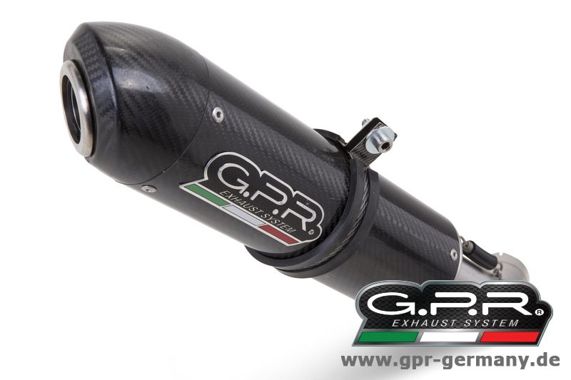 GPR H.220.DC Honda Cbr 500 R 2013//14 Homologated Slip-On Exhaust System