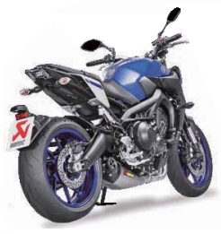 AKRAPOVIC Racing Line 3-1 全段排氣管(JMCA認證) / YAMAHA MT-09