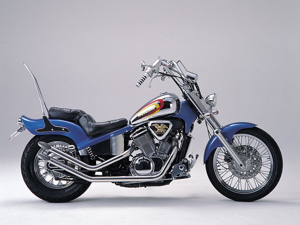 Webike Hurricane ハリケーン スラッシュカットタイプiii スティード400 He1103s フルエキゾーストマフラー 通販