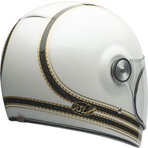 BELL BULLITT 全罩安全帽碳纖維白/金色RSD MOJO (60512501)| Webike