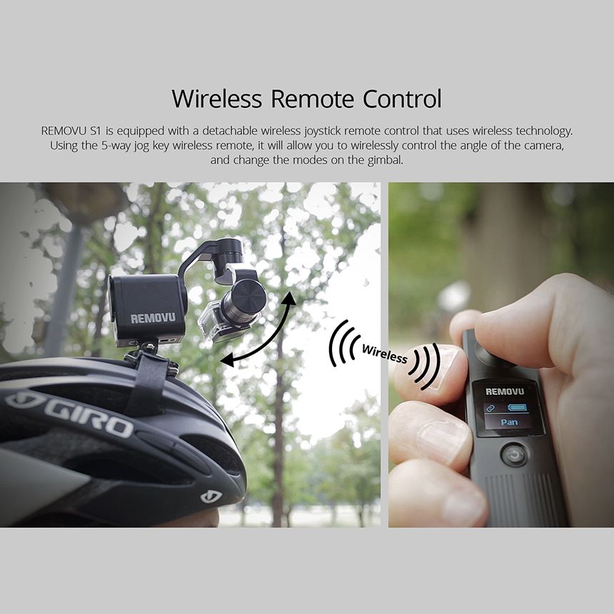 MOTO禅REMOVU S1 智能方向支架GoPro相機／Sony相機／iPhone用(removu-s1)| Webike摩托百貨