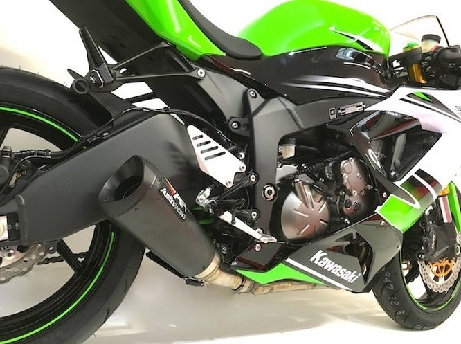 austinracing gp3 with gp2 can slip-on exhaust