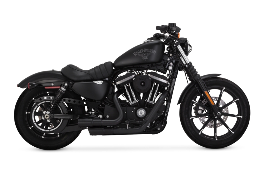 Webike Vance Hines バンス ハインズ ミニ グレネイド 2 Into 2 ブラック フルエキゾーストマフラー Mini Grenades 2 2 Bk スポーツスターファミリー フルエキゾーストマフラー 通販