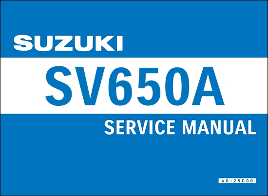 Webike Suzuki スズキ サービスマニュアル Sv650 Abs Sc サービスマニュアル 通販
