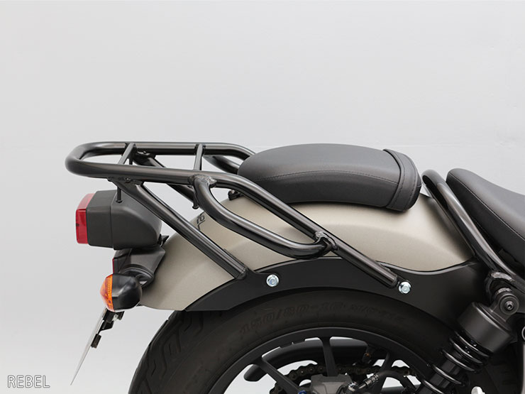 Webike Endurance エンデュランス タンデムグリップ付きリアキャリア Rebel 250 Eh800k87a1 リアキャリア 通販