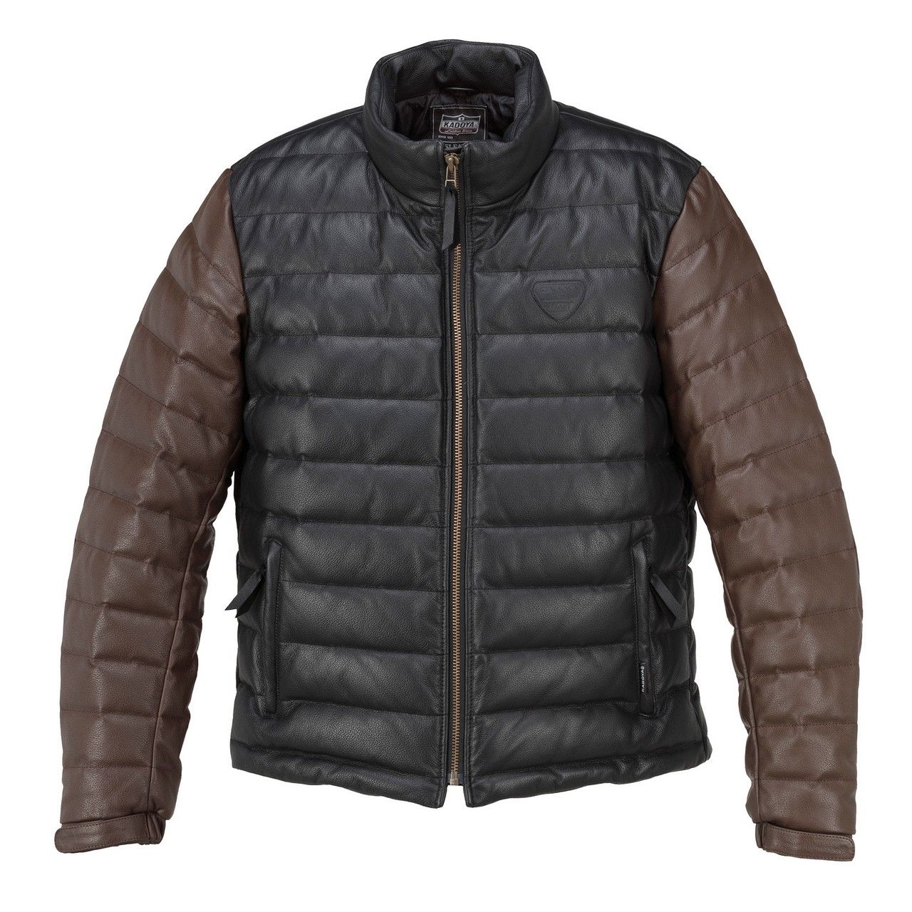 Webike Kadoya カドヤ Leather Down Jacket K S Leather レザーダウンジャケット 1183 レザージャケット 通販