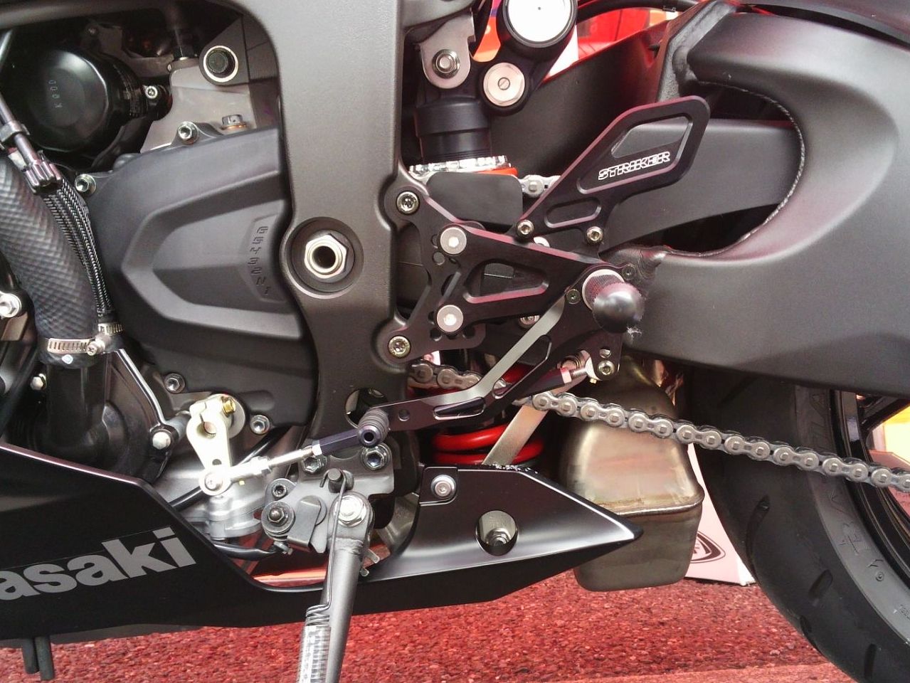 Webike Striker ストライカー Striker Step Kit ストライカーステップキット Zx 6r Ss 2110b バックステップ 通販