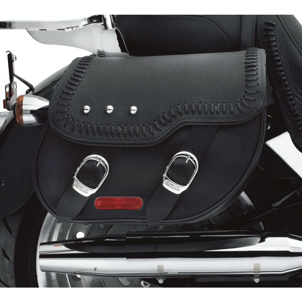 webike harley davidson ハーレーダビッドソン fat boy レザーサドル