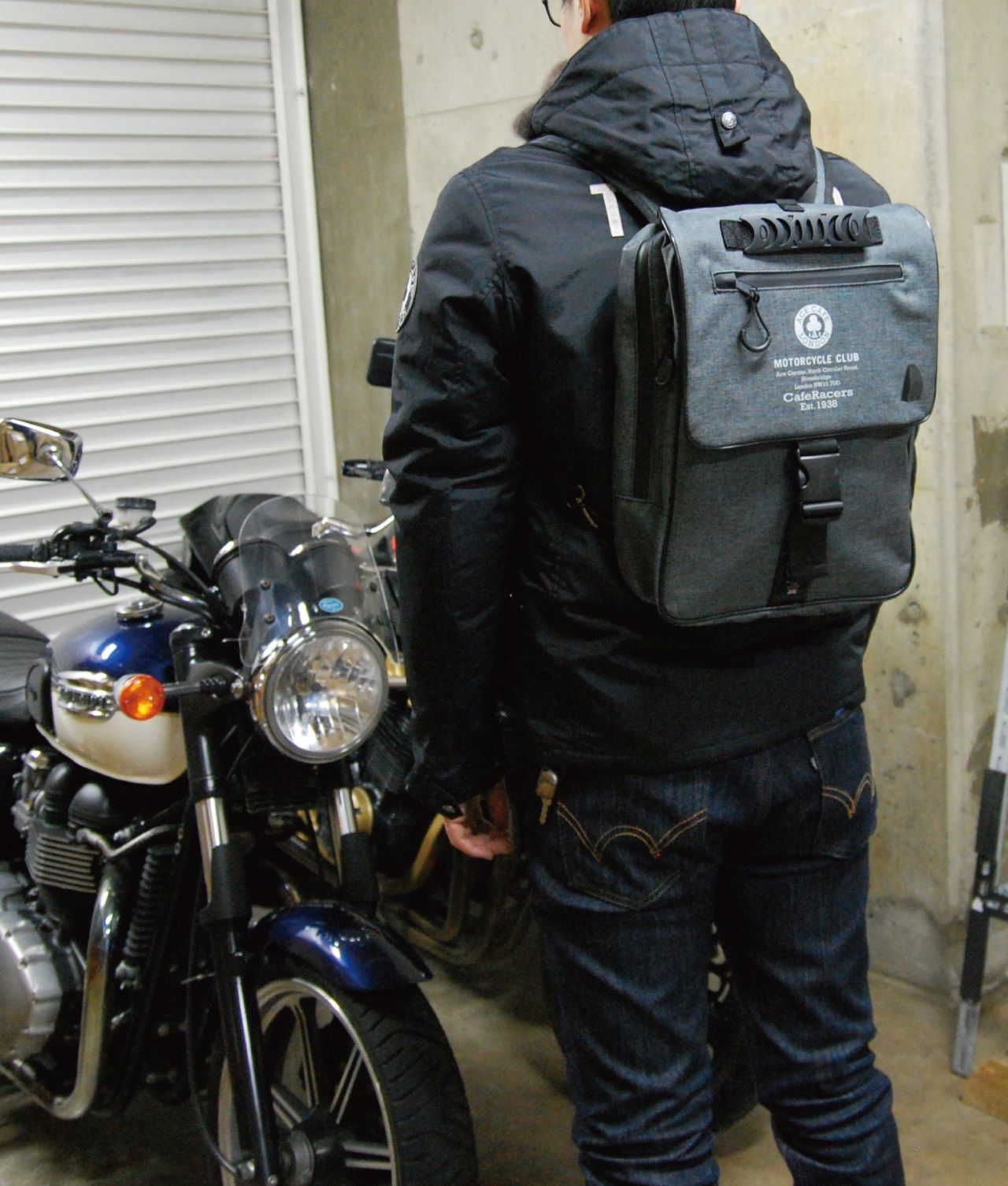 Webike Acecafe London エースカフェロンドン Tank Backpack タンク バックパック Ab003tb タンクバッグ 通販