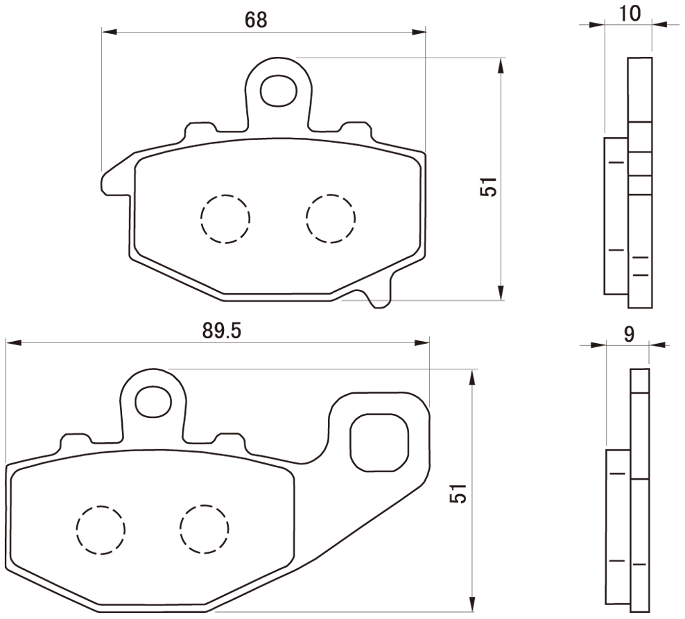 100 安心保証 送料無料 Daytona デイトナ New 新登場ゴールデンパッドx カイ 97167 高次元の制動力 10年ぶりに 数量は多 Www Centrodeladultomayor Com Uy