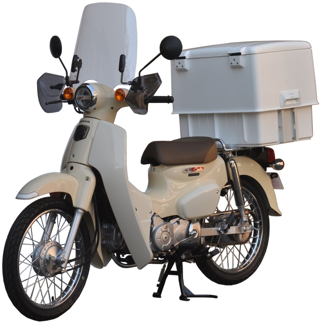 クーポン発行 Af スーパーカブ110 スーパーカブ50 汎用 ツーリング用ボックス 集配用キャリーボックス 旭風防 在庫一掃最安挑戦 Www Highseas Com Sa