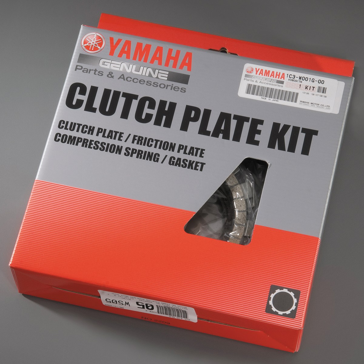 Webike Us Yamaha 北米ヤマハ純正アクセサリー 純正タイプ クラッチプレートキット Yamaha Genuine Yamaha Clutch Plate Kit Yz250f 1sm W001g 10 00 その他クラッチオプション 補修部品 通販