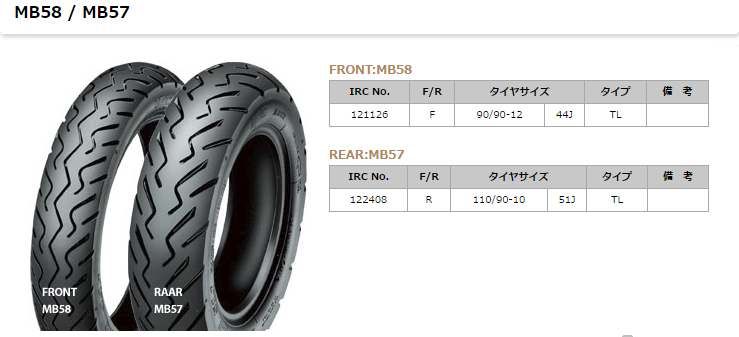 IRC  MB58  90 90 12