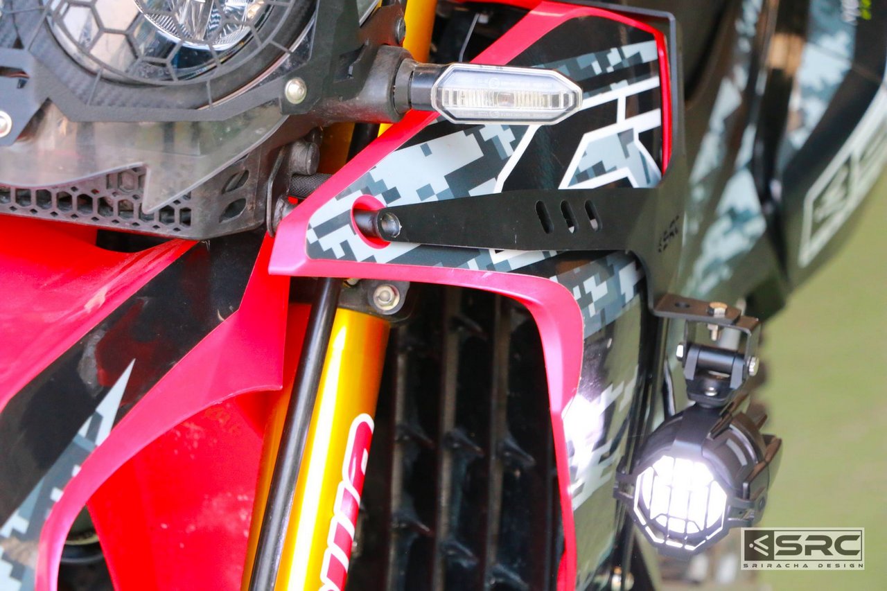 Webike Src エスアールシー スポットライトホルダー Crf250 Rally H Crf17 10 01 ヘッドライトステー ブラケット 通販