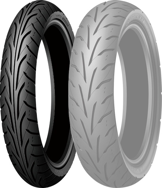 YAMAHA SR400 DUNLOP:ダンロップ ARROWMAX GT601 【90/90-18 51H