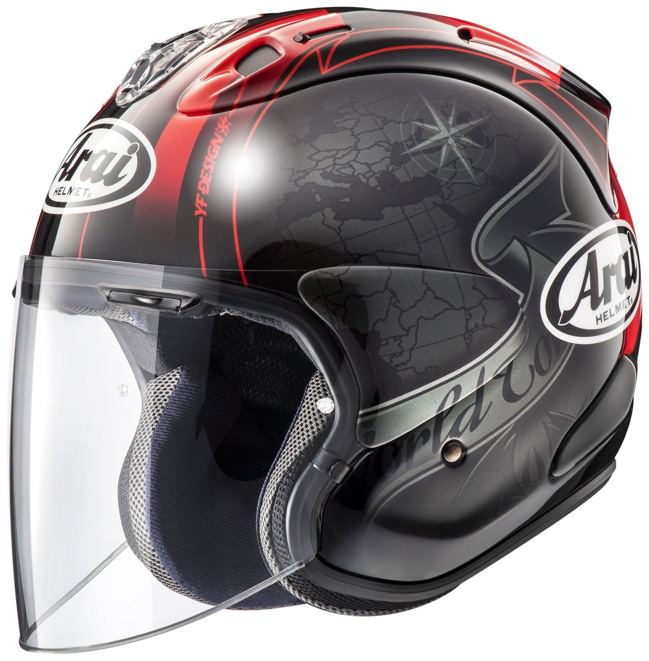 Webike Arai アライ Vz Ram Harada Tour ブイゼット ラム ハラダ ツアー ブラック ヘルメット W 49 P ジェットヘルメット 通販