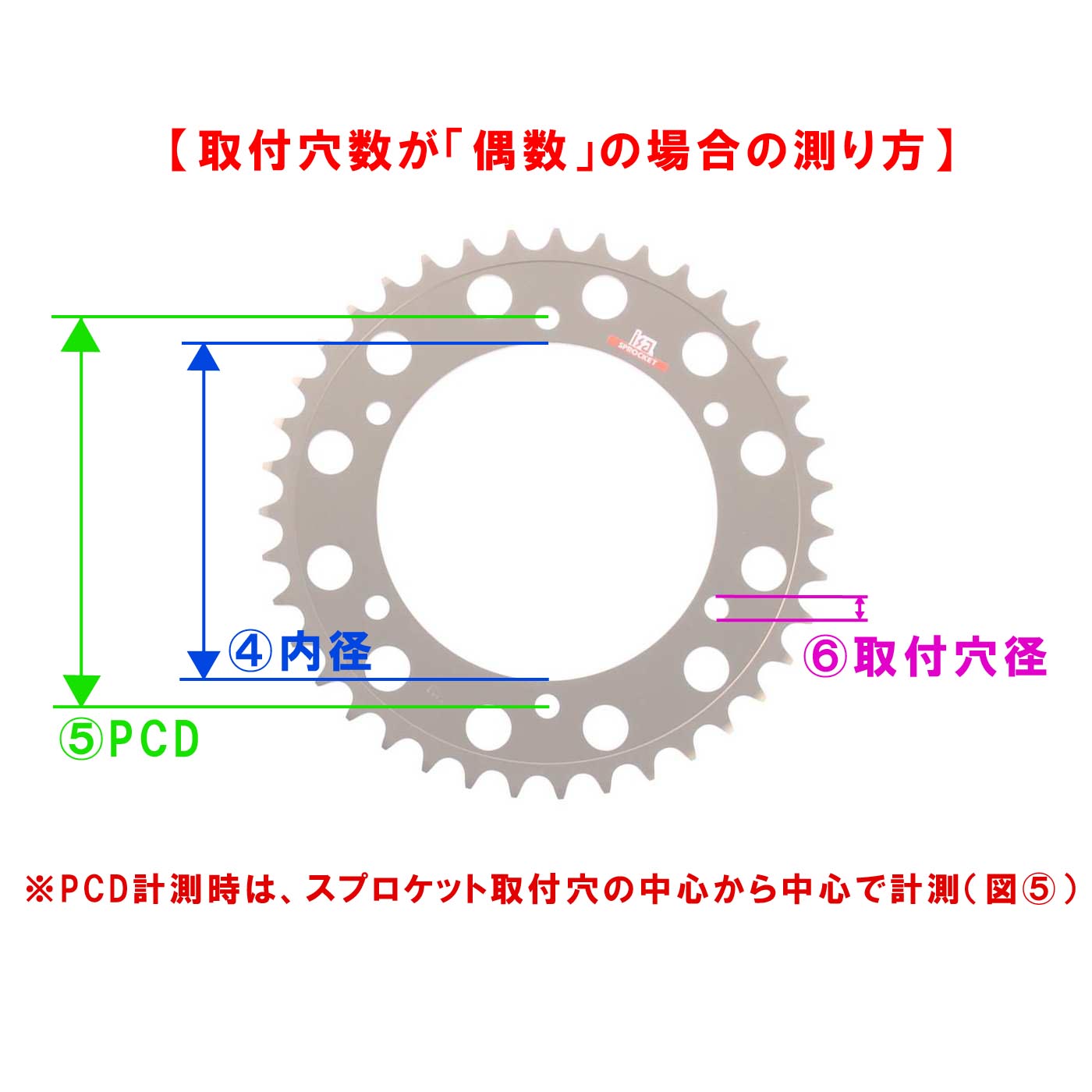 40012 H-101 520 52T リアスプロケット アイエスエースプロケット