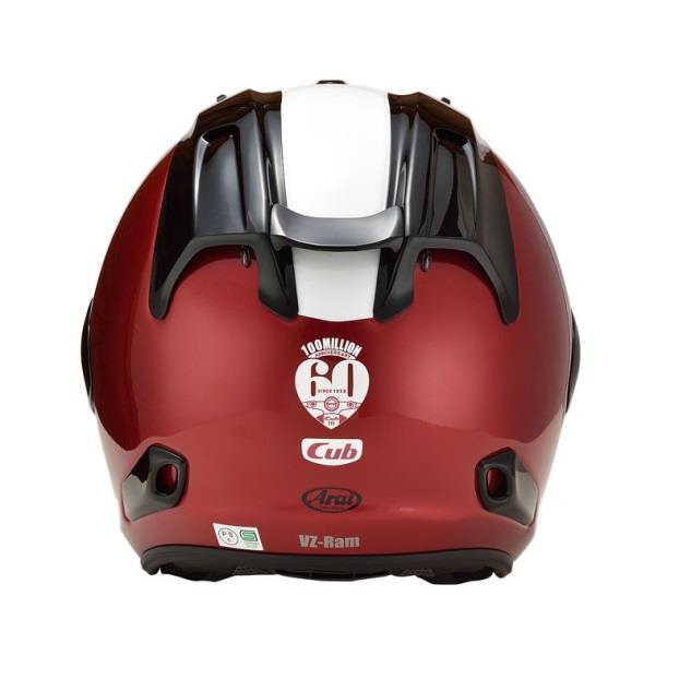 Webike Arai アライ 数量限定商品 Honda Arai Vz Ram Super Cub ブイゼット ラム スーパーカブ ヘルメット W 49 P ジェットヘルメット 通販