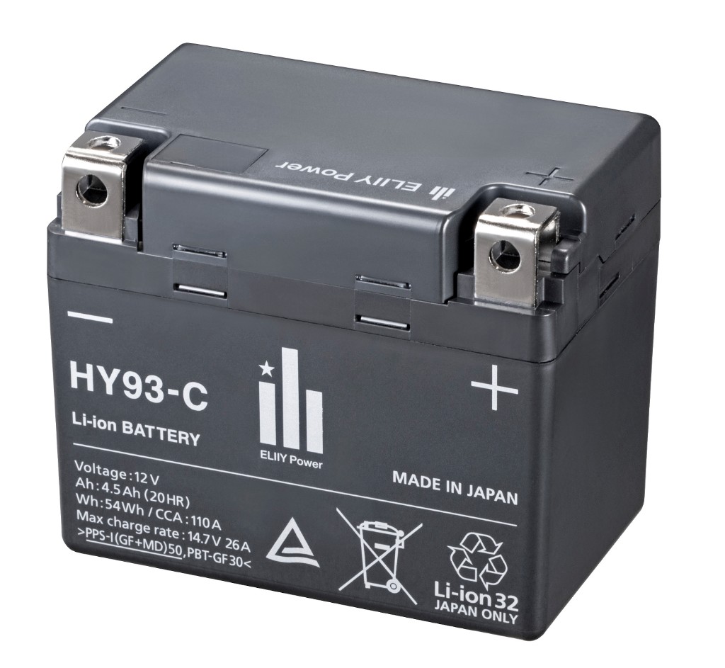 Webike エリーパワー Eliiy Power リチウムイオンバッテリー Hy93 C Cb400sf Hy93c リチウム系バッテリー 通販